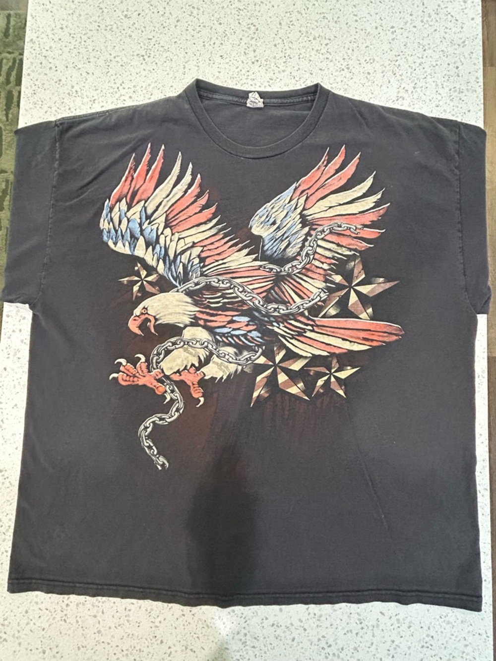 Vintage Delta pro weight t-shirt